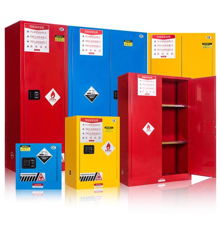 All Steel Industrial Safety Cabinet Chemical Storage Safety