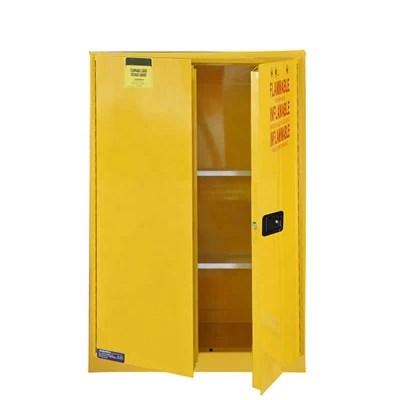 Armadio di sicurezza di alta qualità per materiali infiammabili - Armadio di sicurezza da laboratorio giallo per stoccaggio